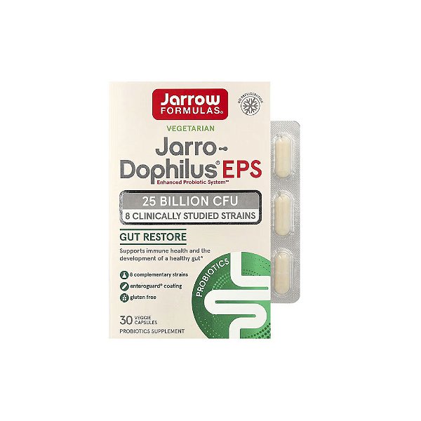 Idea Bottle Support 10 Bilhões de UFCs 30 Cápsulas Vegetais - Jarrow Formulas