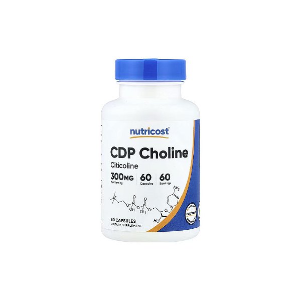 CDP Colina Citicolina 300mg - Nutricost