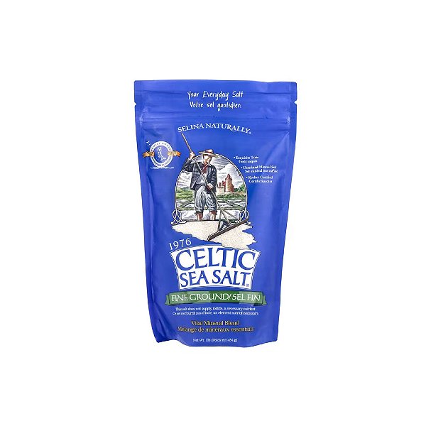 Sal Moído Fino Mistura de Minerais Essenciais- Celtic Sea Salt