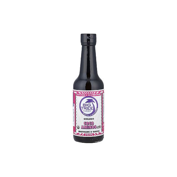 Coco Aminos Orgânico Marinada e Molho 296ml - Big Tree Farms