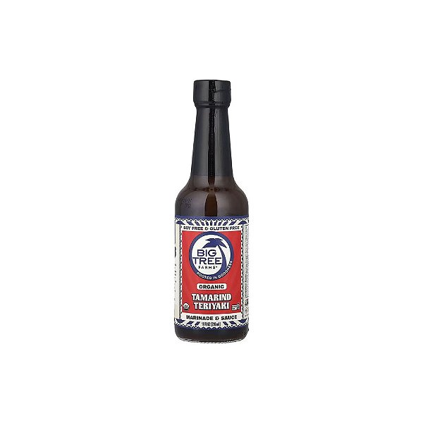 Teriyaki de Tamarindo Orgânico Marinada e Molho 296ml - Big Tree Farms