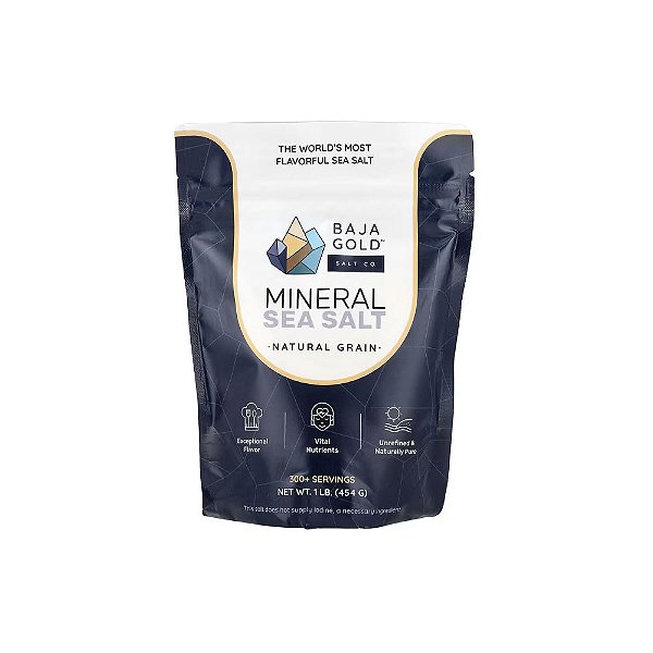 Sal Marinho Mineral 454g - Baja Gold Salt Co.