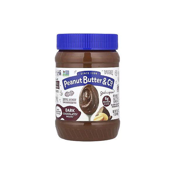 Pasta de Manteiga de Amendoim Dark Chocolatey Dreams 454g - Peanut Butter & Co