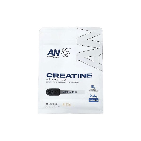 Creatina + Peptídeo Sem Sabor 444g - AN Supps