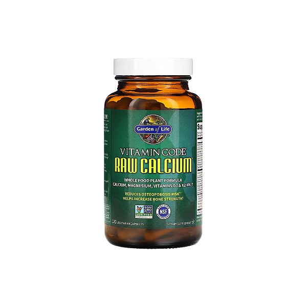 Vitamin Code Cálcio RAW - Garden of Life