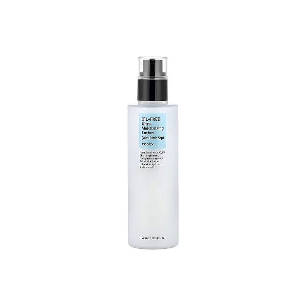 Loção Ultra-hidratante Sem Óleo e com Água de Bétula 100ml - CosRx