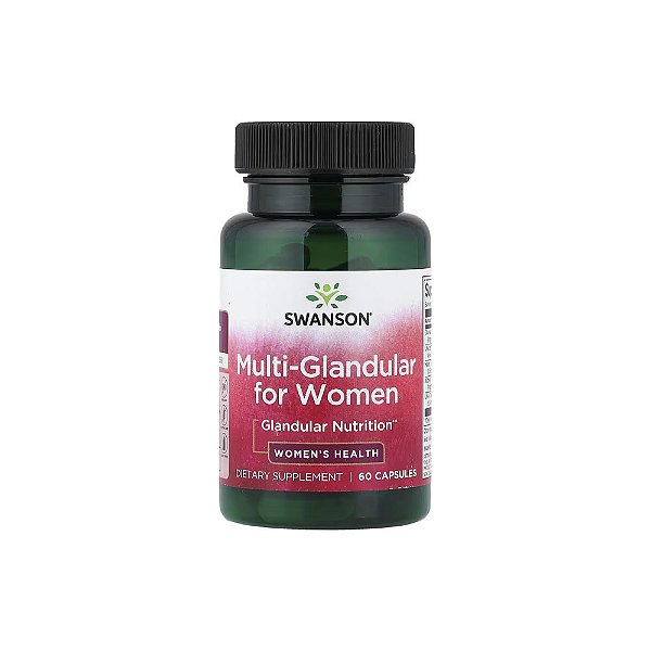 Multiglandular para Mulheres 60 Cápsulas - Swanson