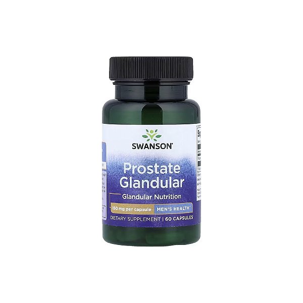 Próstata Glandular 150mg 60 Cápsulas - Swanson