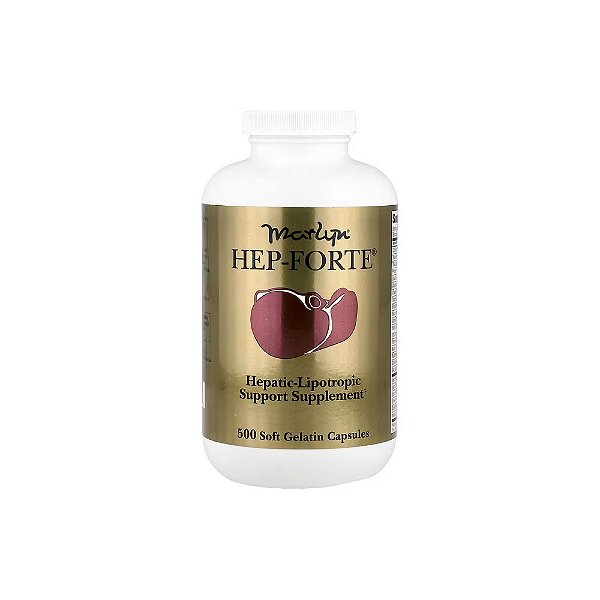 Marlyn Hep-Forte 500 Cápsulas de Gelatina - Naturally Vitamins