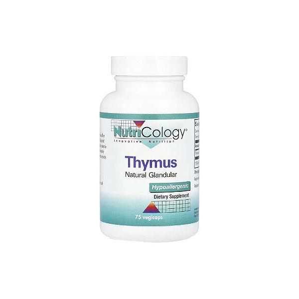 Thymus 1g 75 Cápsulas Vegetais - Nutricology