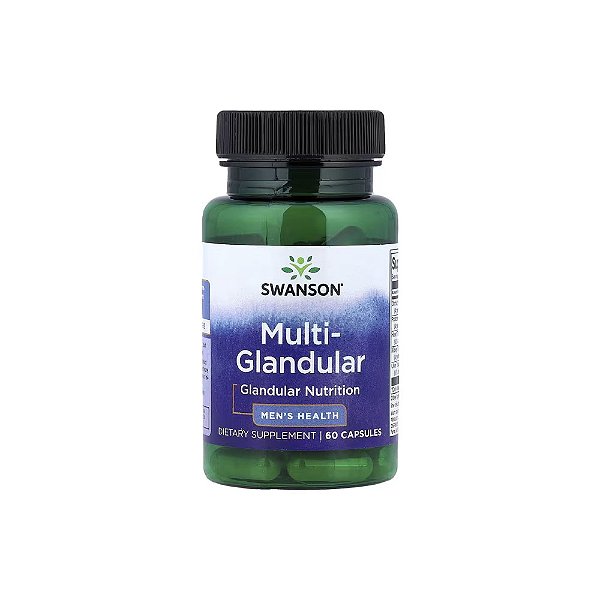 Multiglandular Saúde Masculina 60 Cápsulas - Swanson