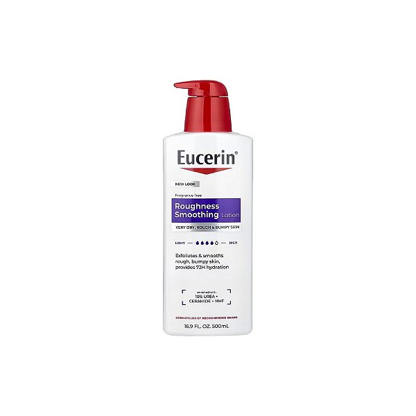 Loção Calmante para Pele Áspera Seca Sem Perfume 500ml - Eucerin