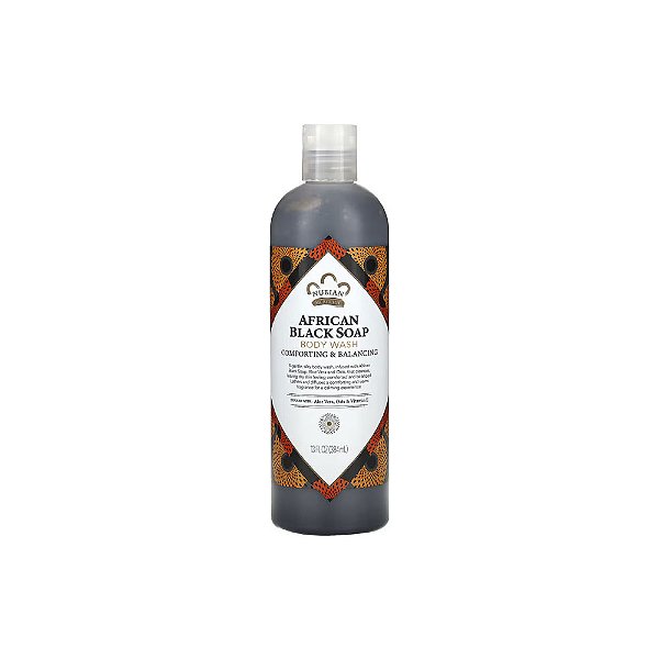 Sabonete Negro Africano Líquido 384ml - Nubian Heritage