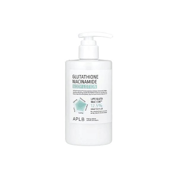 Loção Corporal de Glutationa e Nicotinamida 300ml - APLB