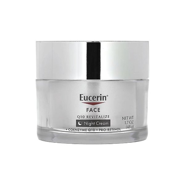 Creme Noturno para Rosto Revitalização Q10 Sem Perfume 48g - Eucerin