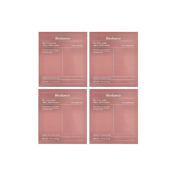 Máscara de Beleza Profunda Bio Collagen 4 Máscaras 34g cada - Biodance