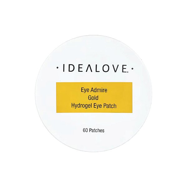Adesivos de Hidrogel de Ouro Eye Admire para a Área dos Olhos 60 Unidades - Idealove