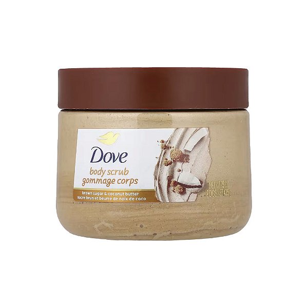 Esfoliante Corporal Açúcar Mascavo e Manteiga de Coco 425g - Dove