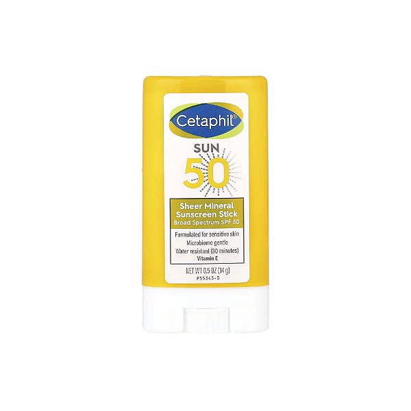 Sheer Mineral Protetor Solar em Bastão FPS 50 14g - Cetaphil