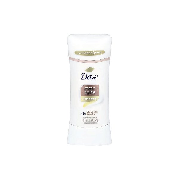 Even Tone + Nicotinamida Desodorante Antitranspirante Manteiga de Karité e Baunilha 74g - Dove