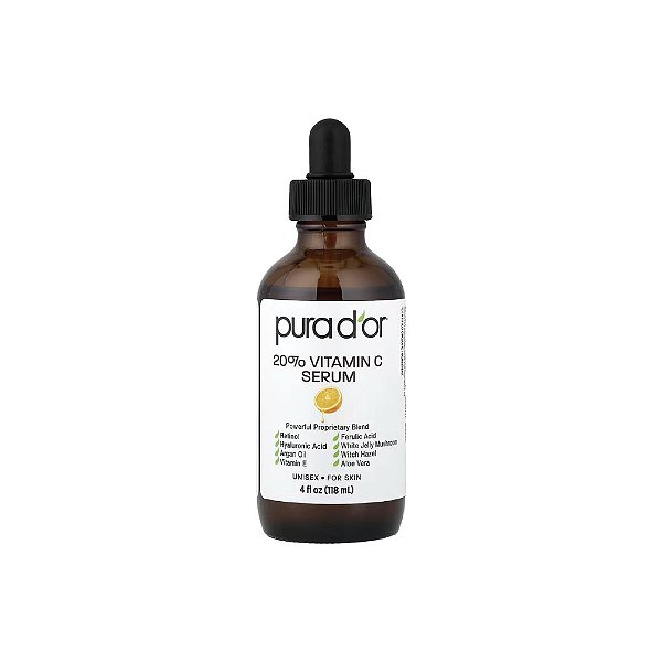 Sérum com 20% de Vitamina C 118ml - Pura D'or