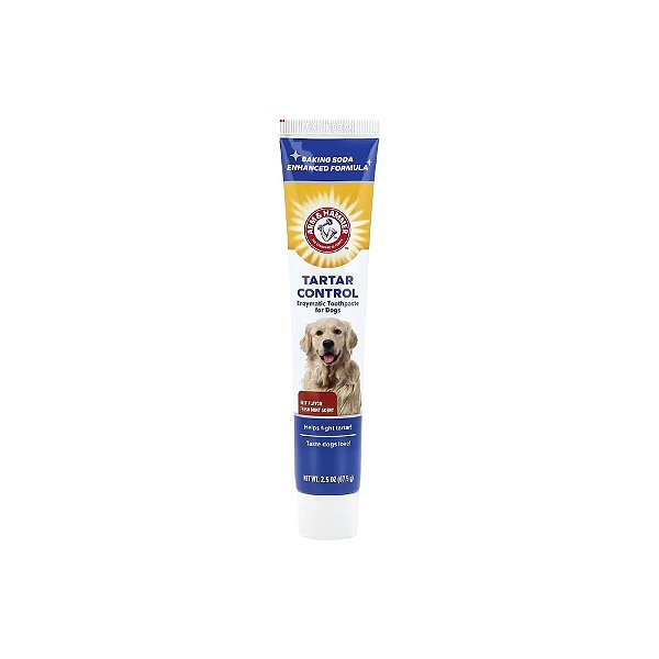 Controle de Tártaro Pasta de Dente Enzimática para Cães Carne Bovina 67,5g - Arm & Hammer