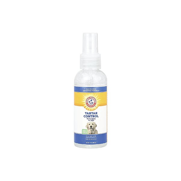 Controle de Tártaro Spray Dental para Cães Menta 118ml - Arm & Hammer