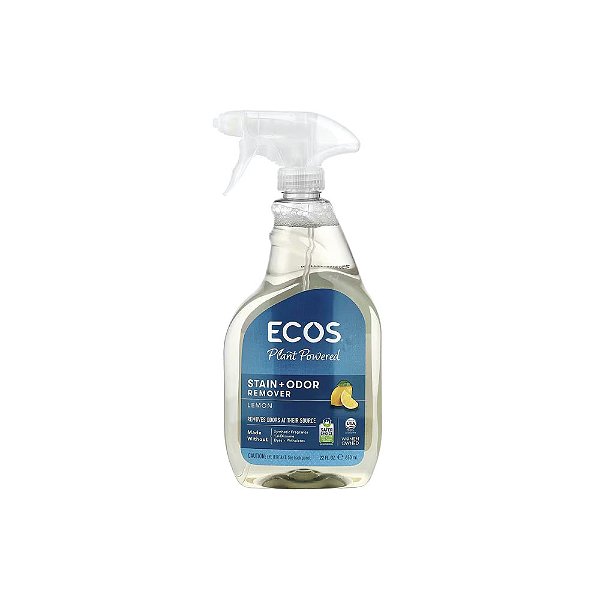 Ecos Removedor de Manchas + Odores à Base de Plantas Limão 650ml - Ecos