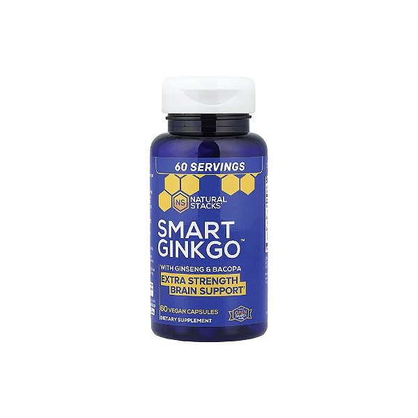 Smart Ginkgo 60 Cápsulas Veganas - Natural Stacks