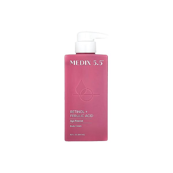 Creme Corporal Retinol + Ácido Ferúlico 444ml - Medix 5.5