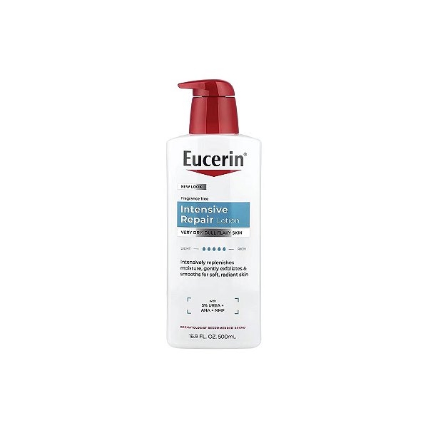 Loção de Reparo Intensivo Sem Perfume 500ml - Eucerin