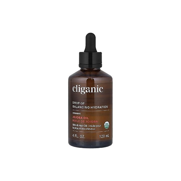 Óleo de Jojoba Orgânico Para Pele Oleosa e Mista - Cliganic