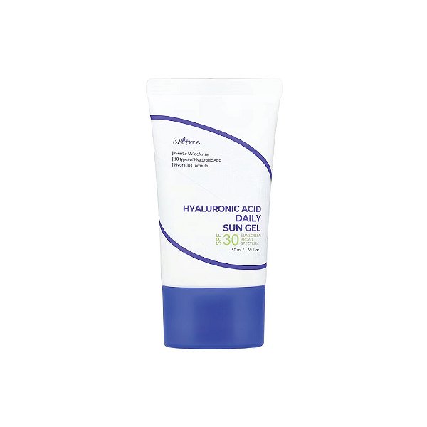 Gel Solar Diário de Ácido Hialurônico FPS 30 50ml - ISNtree