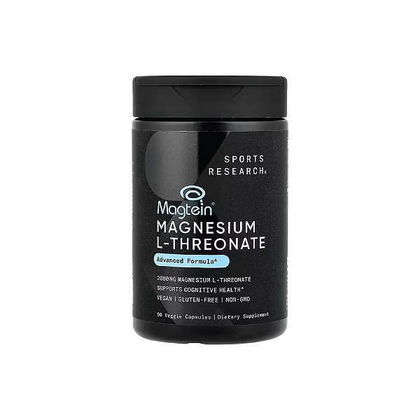 Magtein L-Treonato de Magnésio - Sports Research