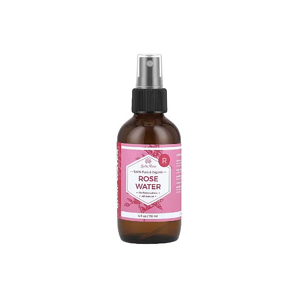 Água de Rosas 100% Puro e Orgânico 118ml - Leven Rose