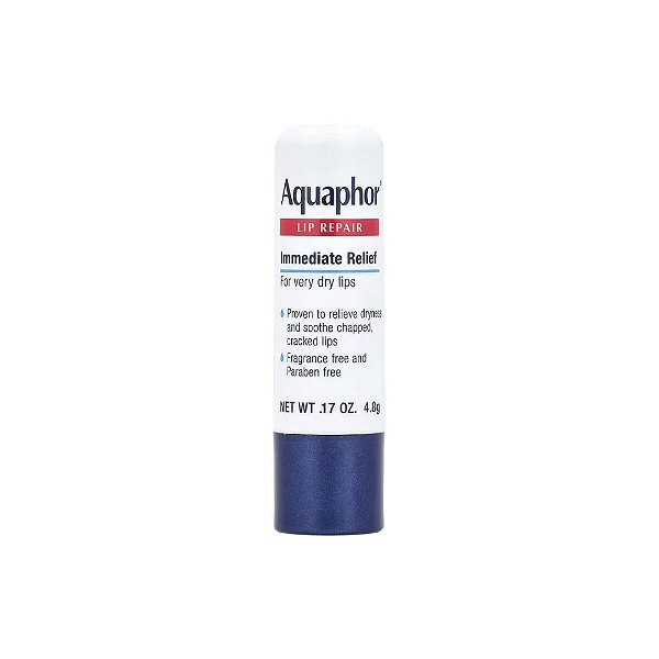 Bastão Reparador dos Lábios Alívio Imediato Sem Perfume 4,8g - Aquaphor
