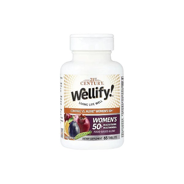 Wellify Multivitamínico para Mulheres 65 Comprimidos - 21st Century