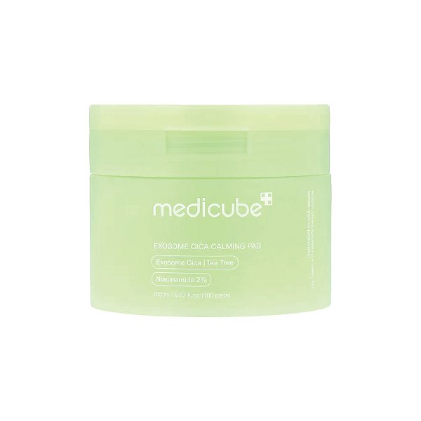 Discos Tônicos Calmantes Exosome Cica Calming Pad 100 Discos 150ml - Medicube