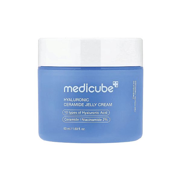 Creme Facial em Geleia de Ceramida e Ácido Hialurônico Hyaluronic Ceramides Jelly Cream 50ml - Medicube
