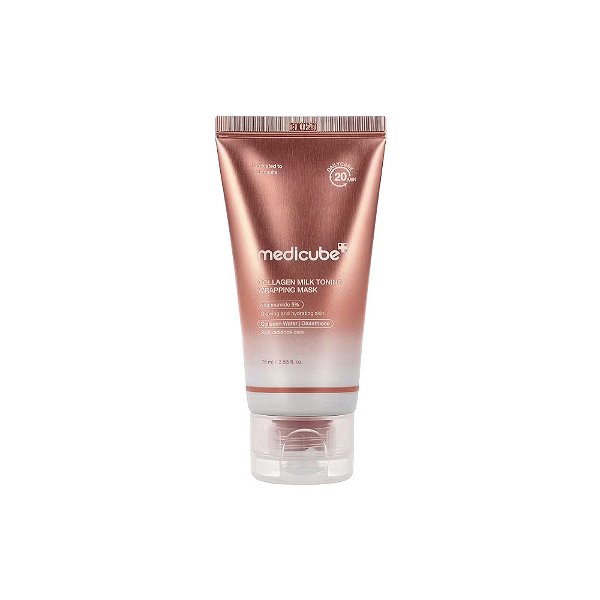Máscara Facial Tonificante e Iluminadora de Colágeno e Leite Milk Collagen Mask 75ml - Medicube