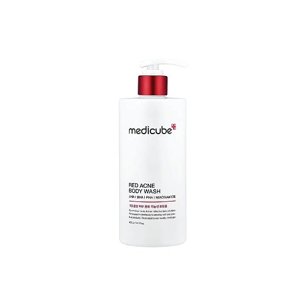 Sabonete Líquido Corporal Anti-acne Red Acne Body Wash 400g - Medicube