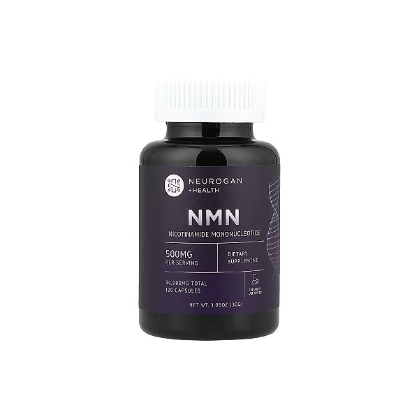 NMN Nicotinamida Mononucleotídeo 250mg 120 Cápsulas - Neurogan Health