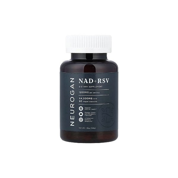 NAD+ + Resveratrol Duo NAD + RDV 90 Cápsulas Veganas - Neurogan Health