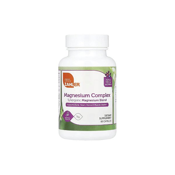 Complexo de Magnésio Multi-Magnesium Complex 60 Cápsulas - Zahler