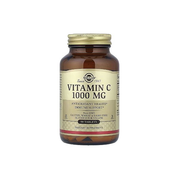 Vitamina C 1.000 mg 90 Comprimidos - Solgar