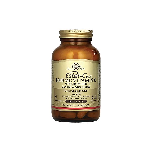 Ester-C Plus Vitamina C 1.000 mg 90 Comprimidos - Solgar