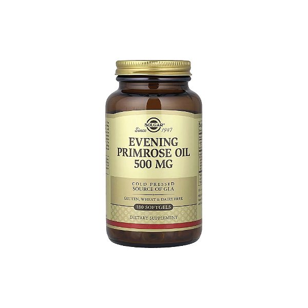 Óleo de Prímula 500 mg 180 Cápsulas Cápsulas Gelatinosas - Solgar