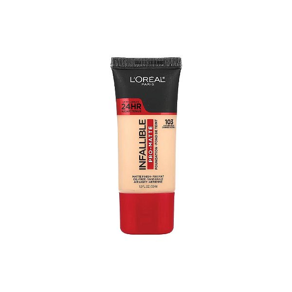 Infalível Base Pro-mate 103 Natural Buff 30 ml - L'Oréal