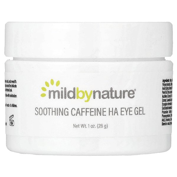 Gel Calmante para a Área dos Olhos com Ácido Hialurônico e Cafeína 30 ml - Mild By Nature