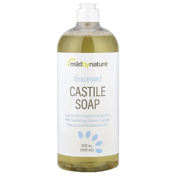 Sabonete de Castela Sem Perfume 1.005 ml - Mild By Nature